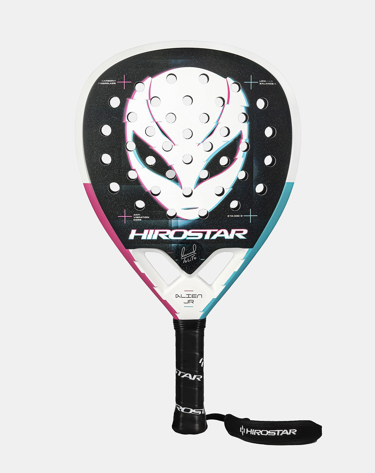 Padel Racket Hirostar Alien Junior by Tolito Aguirre