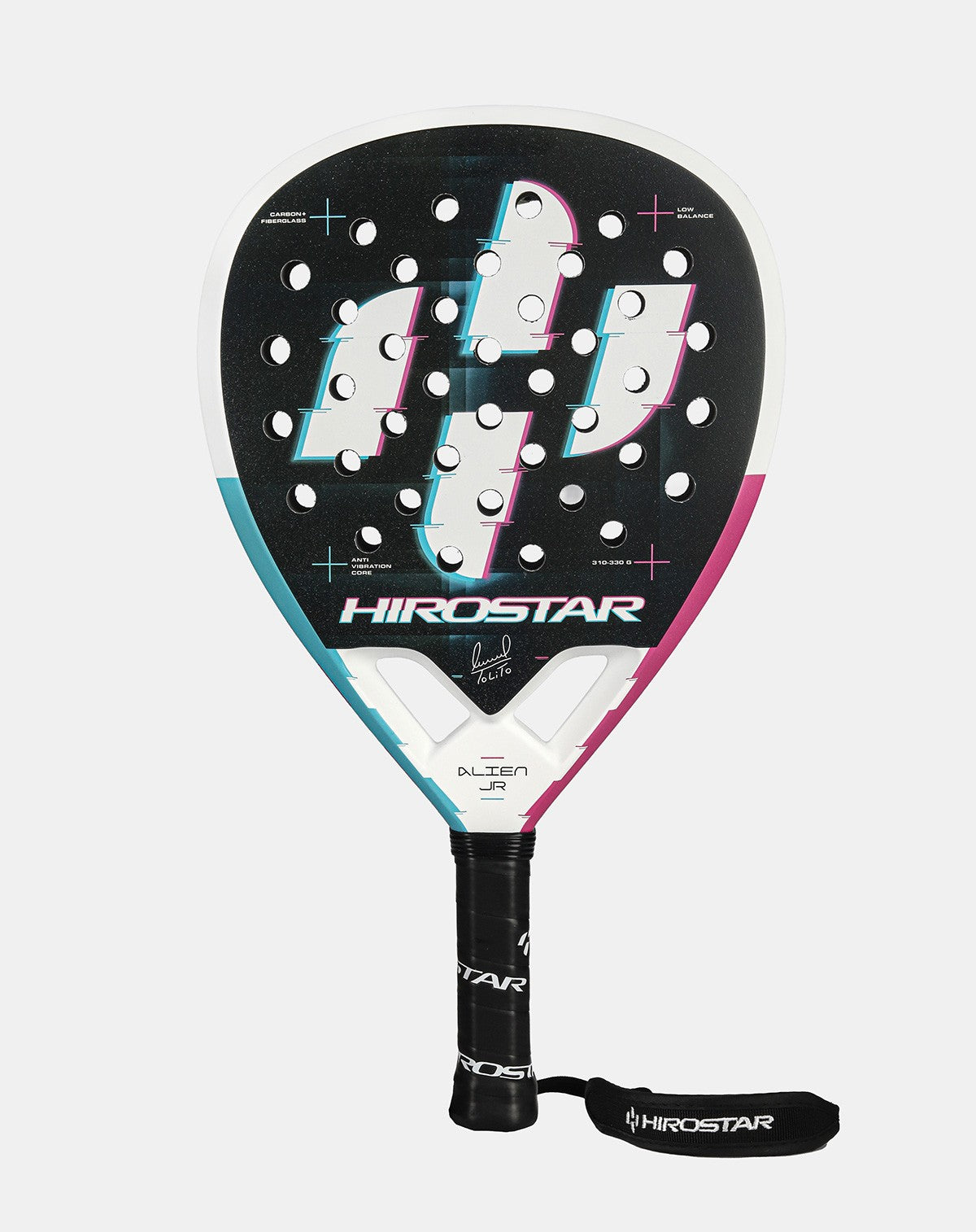 Padel Racket Hirostar Alien Junior by Tolito Aguirre