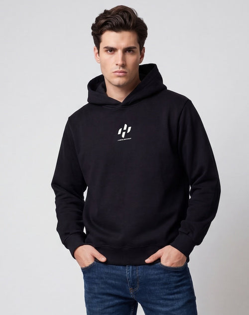 Hirostar Street Padel Sweatshirt - Black — front view