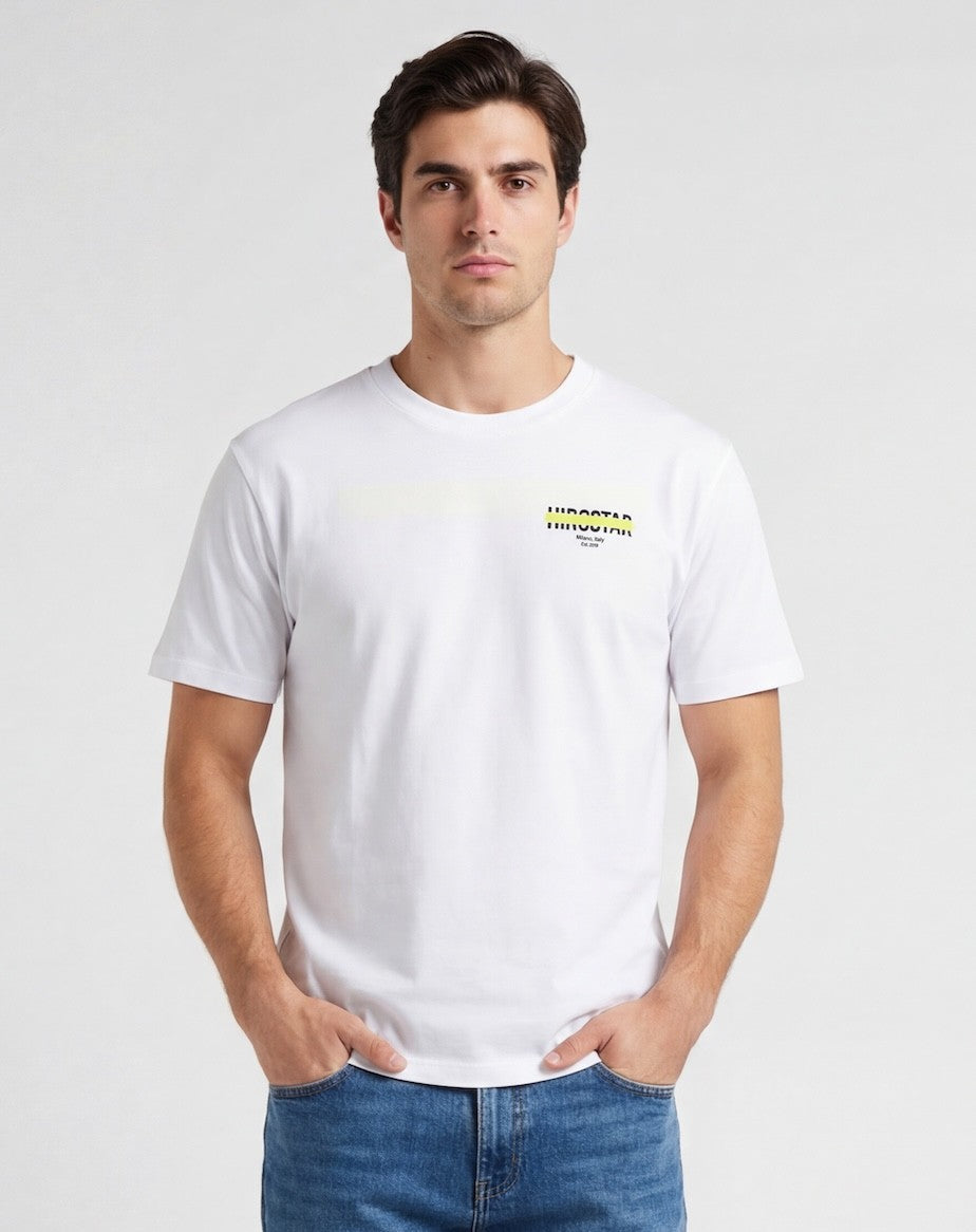 Hirostar T-shirt Milano White