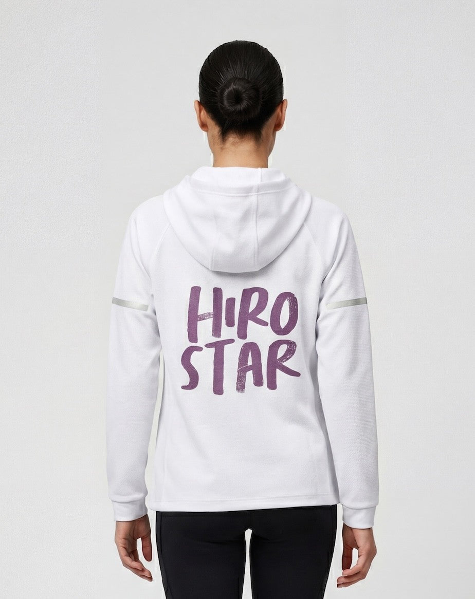 Hirostar Training Jacket Padel Donna White