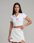 Hirostar Technical Crop Polo White